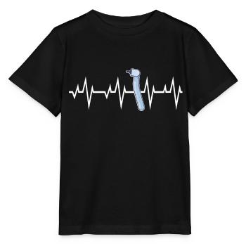 Zahnarzt - Stanley/Stella Kinder T-Shirt MINI CREATOR  - Schwarz - Vorne - Mikhail (115cm)