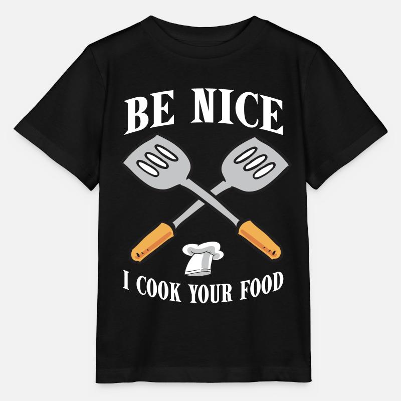 Chef Chef Gourmet Chef Hat Gift Cuisine - T-shirt bio MINI CREATOR Stanley/Stella Enfant - noir