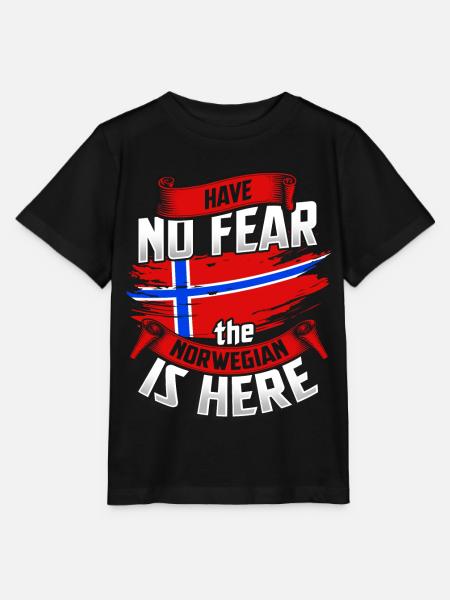 Norwegen Wikinger Oslo Fjord Elch Norge Norway - Stanley/Stella Kinder T-Shirt MINI CREATOR - Schwarz
