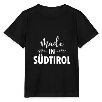 Südtirol Italien Winterurlaub Ski Schnee - Stanley/Stella Kinder T-Shirt MINI CREATOR  - Schwarz - Vorne - Mikhail (115cm)