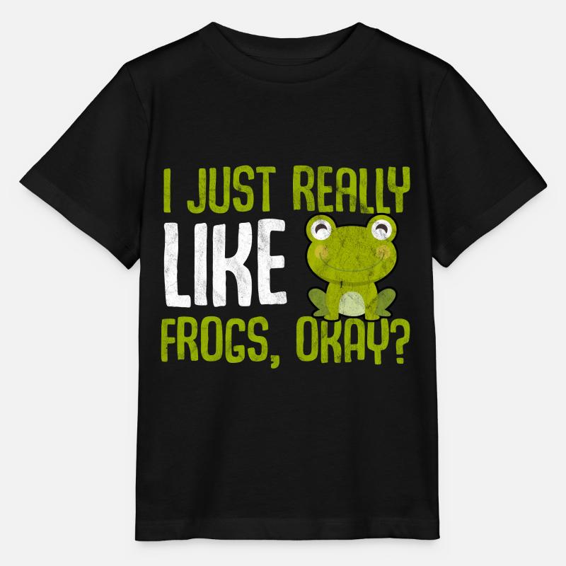Frosch - Stanley/Stella Kinder T-Shirt MINI CREATOR  - Schwarz