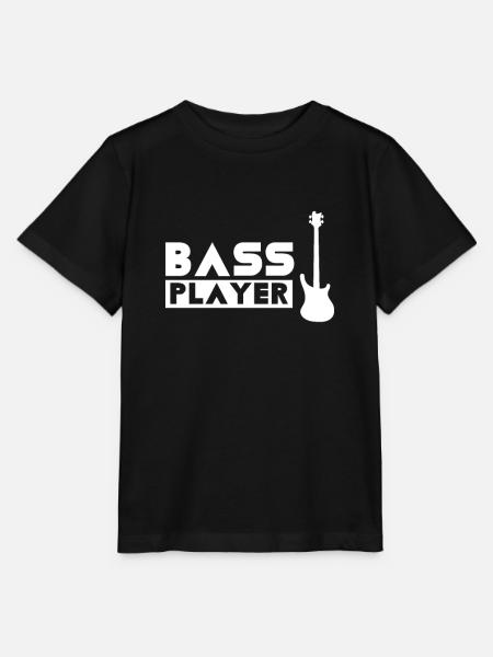 Bass player bass player music bass player musician - Stanley/Stella MINI CREATOR Kids’ T-Shirt - black