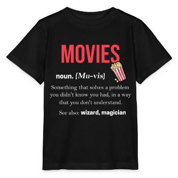 film - Stanley/Stella Kinder T-Shirt MINI CREATOR  - Schwarz - Vorne - Mikhail (115cm)