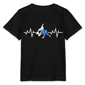 Judo Martial Arts Martial Arts Judoka - Stanley/Stella MINI CREATOR Kids’ T-Shirt - black - Front - Mikhail (115cm)