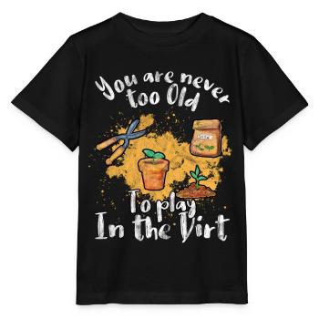 Gärtner - Stanley/Stella Kinder T-Shirt MINI CREATOR  - Schwarz - Vorne - Mikhail (115cm)