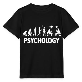 Psychologie psychologue thérapeute cadeau psyché - T-shirt bio MINI CREATOR Stanley/Stella Enfant - noir - Devant - Mikhail (115cm)