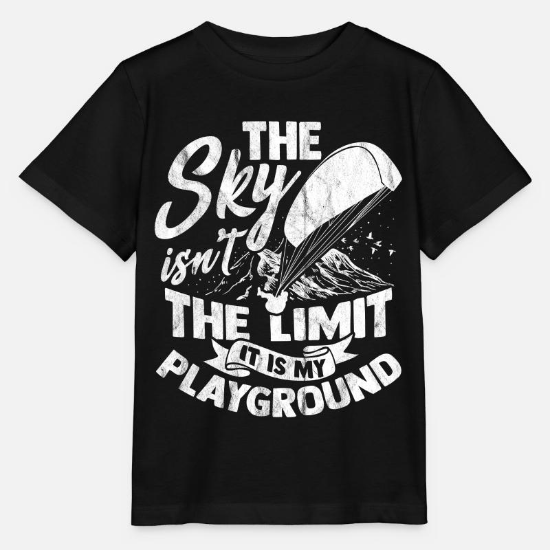 Paragliding - Stanley/Stella Kinder T-Shirt MINI CREATOR - Schwarz