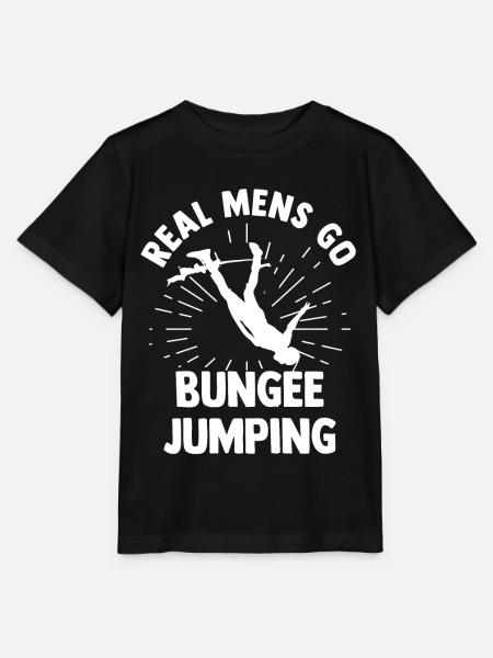 Bungee jumping - Stanley/Stella Kinder T-Shirt MINI CREATOR  - Schwarz