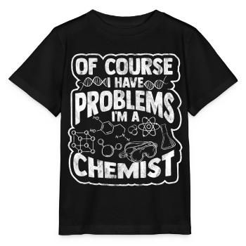Chemie - Stanley/Stella Kinder T-Shirt MINI CREATOR  - Schwarz - Vorne - Mikhail (115cm)