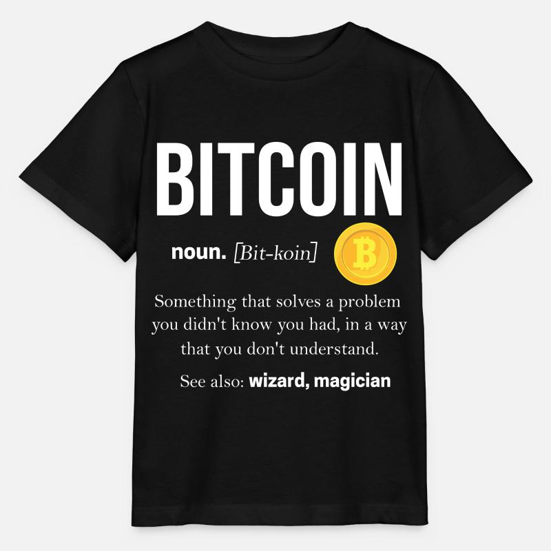 bitcoin - Stanley/Stella Kinder T-Shirt MINI CREATOR  - Schwarz