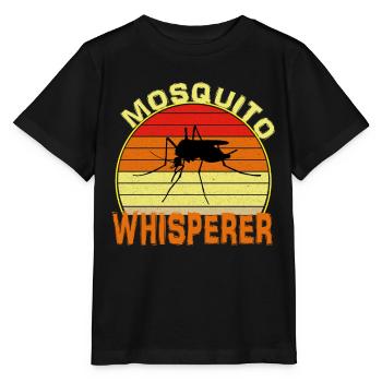 Mosquito Whisperer - Stanley/Stella MINI CREATOR Kids’ T-Shirt - black - Front - Mikhail (115cm)