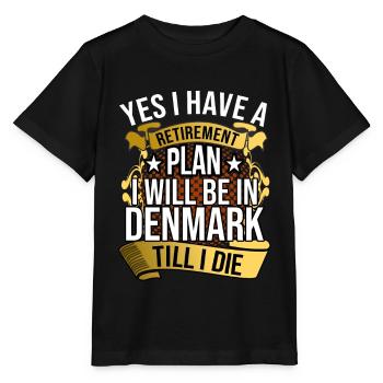 Denmark - Stanley/Stella MINI CREATOR Kids’ T-Shirt - black - Front - Mikhail (115cm)