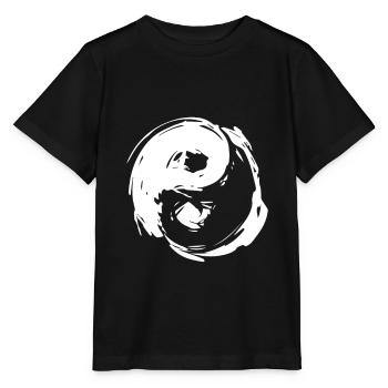 Tai Chi Yin Yang Sport Martial Arts Judo - Stanley/Stella MINI CREATOR Kids’ T-Shirt - black - Front - Mikhail (115cm)