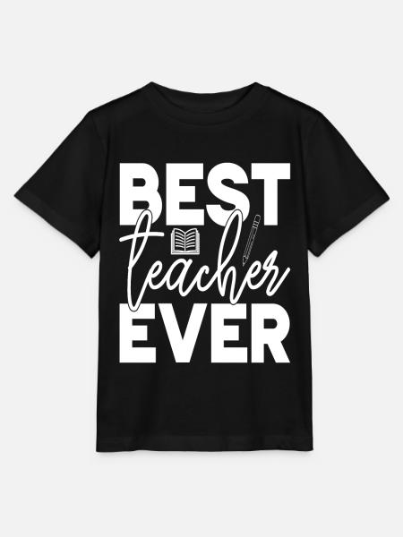 Bester Lehrer - Stanley/Stella Kinder T-Shirt MINI CREATOR  - Schwarz