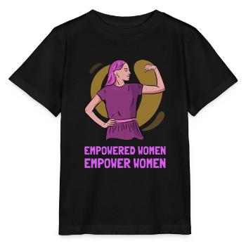 Cadeau féministe féministe féministe - T-shirt bio MINI CREATOR Stanley/Stella Enfant - noir - Devant - Mikhail (115cm)