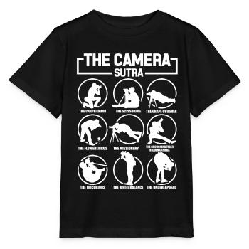 Fotograf - Stanley/Stella Kinder T-Shirt MINI CREATOR  - Schwarz - Vorne - Mikhail (115cm)