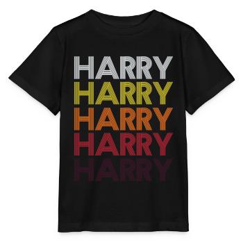 Surnom de Harry - T-shirt bio MINI CREATOR Stanley/Stella Enfant - noir - Devant - Mikhail (115cm)