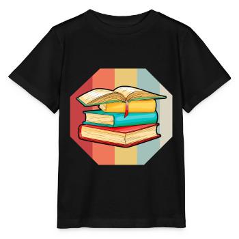 boek - Stanley/Stella Kinder-T-shirt MINI CREATOR  - zwart - Voor - Mikhail (115cm)