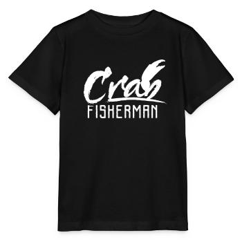 Crabe pêcheur crabe travail de pêche crabe crabe - T-shirt bio MINI CREATOR Stanley/Stella Enfant - noir - Devant - Mikhail (115cm)
