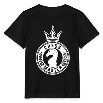 Échecs d’échecs - T-shirt bio MINI CREATOR Stanley/Stella Enfant - noir - Devant - Mikhail (115cm)