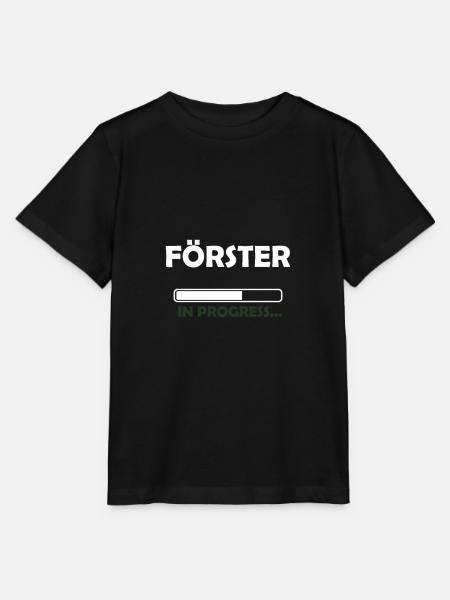 Förster in progress - Stanley/Stella Kinder T-Shirt MINI CREATOR  - Schwarz