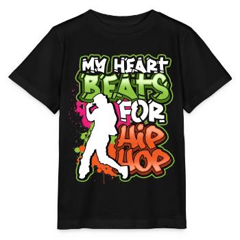 Streetdance Hip Hop Rap Tanzen Techno Bboy MC - Stanley/Stella Kinder T-Shirt MINI CREATOR  - Schwarz - Vorne - Mikhail (115cm)