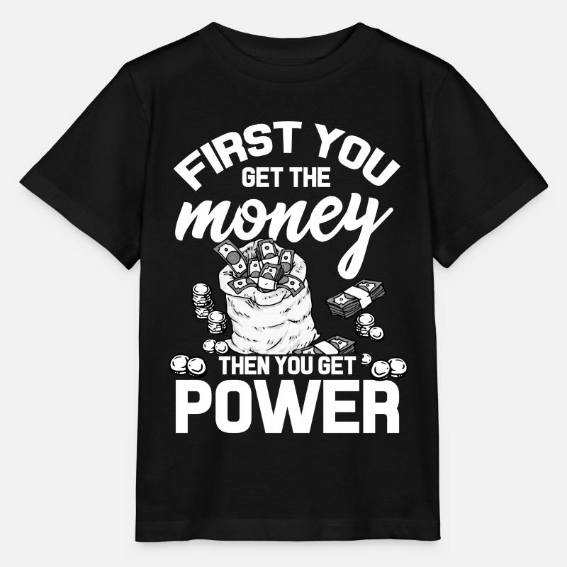 Geld - Stanley/Stella Kinder T-Shirt MINI CREATOR  - Schwarz