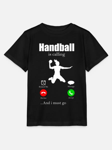Handball - Stanley/Stella Kinder T-Shirt MINI CREATOR  - Schwarz