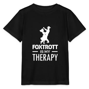 Foxtrott Tanz Therapie Tanzen Tänzerin - Stanley/Stella Kinder T-Shirt MINI CREATOR  - Schwarz - Vorne - Mikhail (115cm)