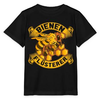 Imker - Stanley/Stella Kinder T-Shirt MINI CREATOR  - Schwarz - Vorne - Mikhail (115cm)