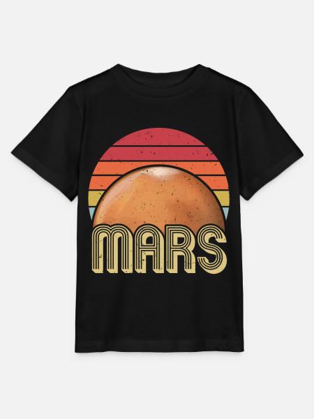 Mars - Stanley/Stella Kinder T-Shirt MINI CREATOR - Schwarz