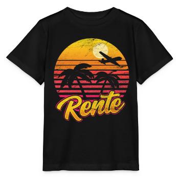 Rentner - Stanley/Stella Kinder T-Shirt MINI CREATOR  - Schwarz - Vorne - Mikhail (115cm)
