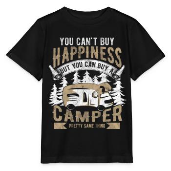Camper - Stanley/Stella MINI CREATOR Kids’ T-Shirt - black - Front - Mikhail (115cm)