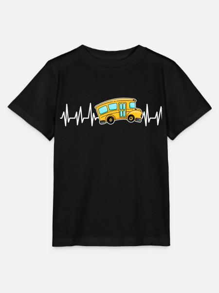 Bus - Stanley/Stella Kinder T-Shirt MINI CREATOR  - Schwarz