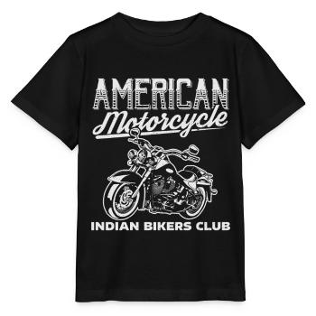 Motorcyclist Gifts - Stanley/Stella MINI CREATOR Kids’ T-Shirt - black - Front - Mikhail (115cm)