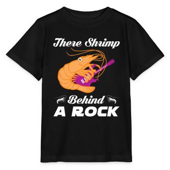 Shrimp Garnele Geschenk Languste Fastnacht - Stanley/Stella Kinder T-Shirt MINI CREATOR  - Schwarz - Vorne - Mikhail (115cm)