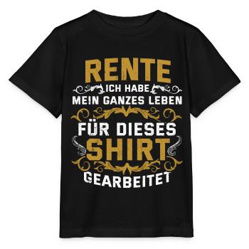 Rente - Stanley/Stella Kinder T-Shirt MINI CREATOR  - Schwarz - Vorne - Mikhail (115cm)