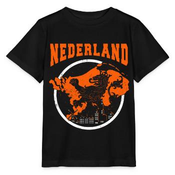 Netherlands - Stanley/Stella MINI CREATOR Kids’ T-Shirt - black - Front - Mikhail (115cm)