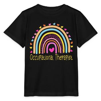 Employment therapist - Stanley/Stella MINI CREATOR Kids’ T-Shirt - black - Front - Mikhail (115cm)