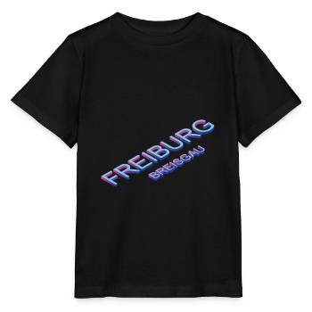 Fribourg dans le Breisgau - T-shirt bio MINI CREATOR Stanley/Stella Enfant - noir - Devant - Mikhail (115cm)
