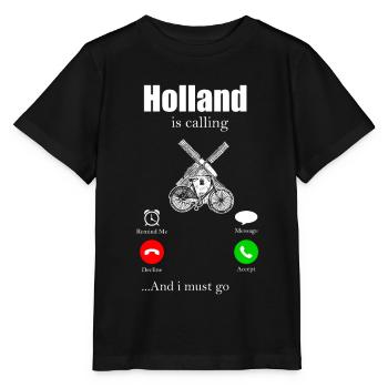 Netherlands - Stanley/Stella MINI CREATOR Kids’ T-Shirt - black - Front - Mikhail (115cm)
