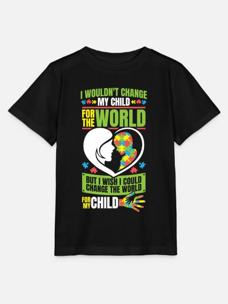 Autismus Bewusstsein - Stanley/Stella Kinder T-Shirt MINI CREATOR - Schwarz