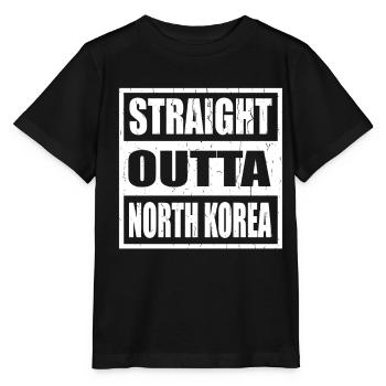 North Korea North Korea - Stanley/Stella Kinder T-Shirt MINI CREATOR  - Schwarz - Vorne - Mikhail (115cm)