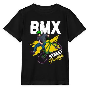 Bmx Bmx Vélo Bmx Accessoires Bmx Enfants - T-shirt bio MINI CREATOR Stanley/Stella Enfant - noir - Devant - Mikhail (115cm)