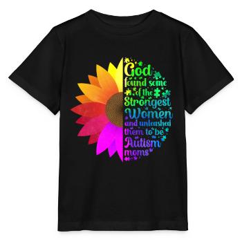 Autismus Bewusstsein - Stanley/Stella Kinder T-Shirt MINI CREATOR  - Schwarz - Vorne - Mikhail (115cm)