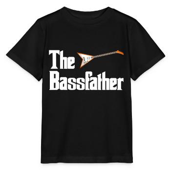 Bassist - T-shirt bio MINI CREATOR Stanley/Stella Enfant - noir - Devant - Mikhail (115cm)