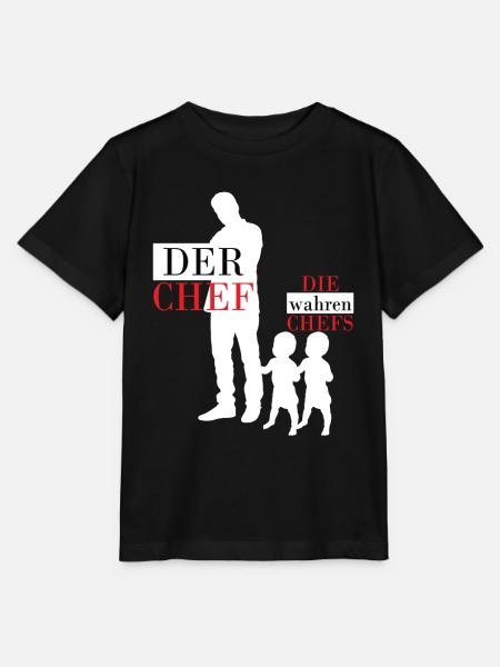 Zwillinge Zwillingspapa Papa Geschenk Zwilling - Stanley/Stella Kinder T-Shirt MINI CREATOR  - Schwarz
