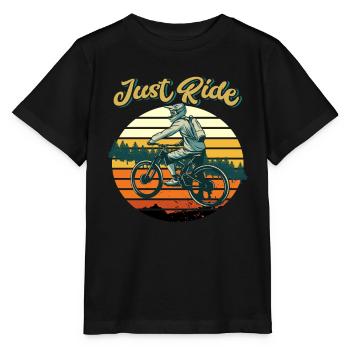 Vélos vélos vélo rétro vélo - T-shirt bio MINI CREATOR Stanley/Stella Enfant - noir - Devant - Mikhail (115cm)