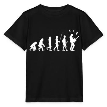 Bassist - T-shirt bio MINI CREATOR Stanley/Stella Enfant - noir - Devant - Mikhail (115cm)