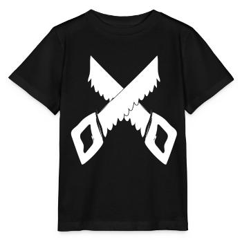 Menuisier Menuisier Chambres Artisans Scie Scie Scie - T-shirt bio MINI CREATOR Stanley/Stella Enfant - noir - Devant - Mikhail (115cm)